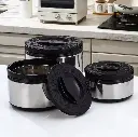 Jumbo Capacity 3pcs Insulated Casserole Food Warmer Hot Pot Food Warmer Set Insulated Casserole Food Storage Container (2).webp