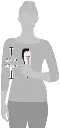Kemei km-8845 Hair Clipper - White (4).webp