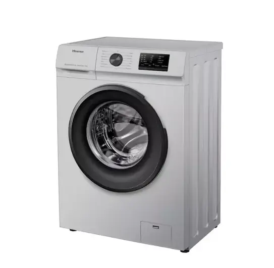 Hisense Washing Machine 6kg Automatic, Front Load, Silver WFVC6010S (1).webp