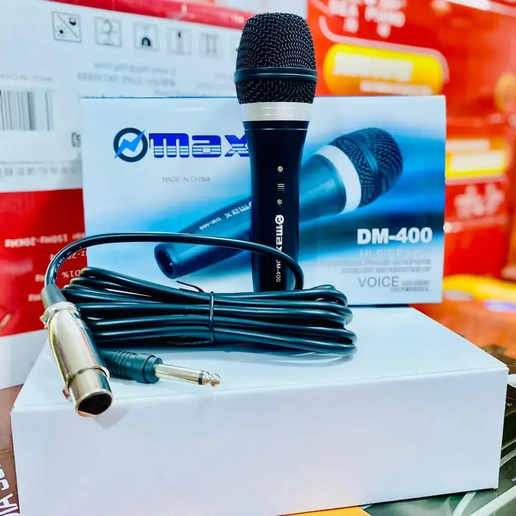 MAX  Microphone Dm400 (Dynamic Microphone) (1).webp