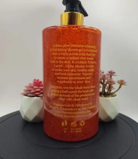 Golden Glow Intensive Whitening Exfoliating Shower Gel 1000ml (1).webp