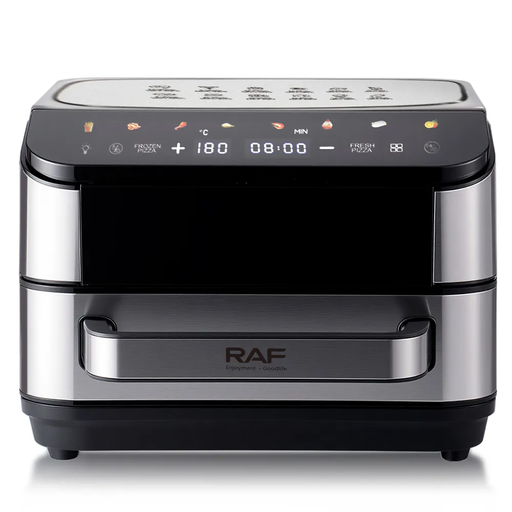 RAF Electric Air Fryer With 7L Capacity 13 Inch Large Pizza Cooking