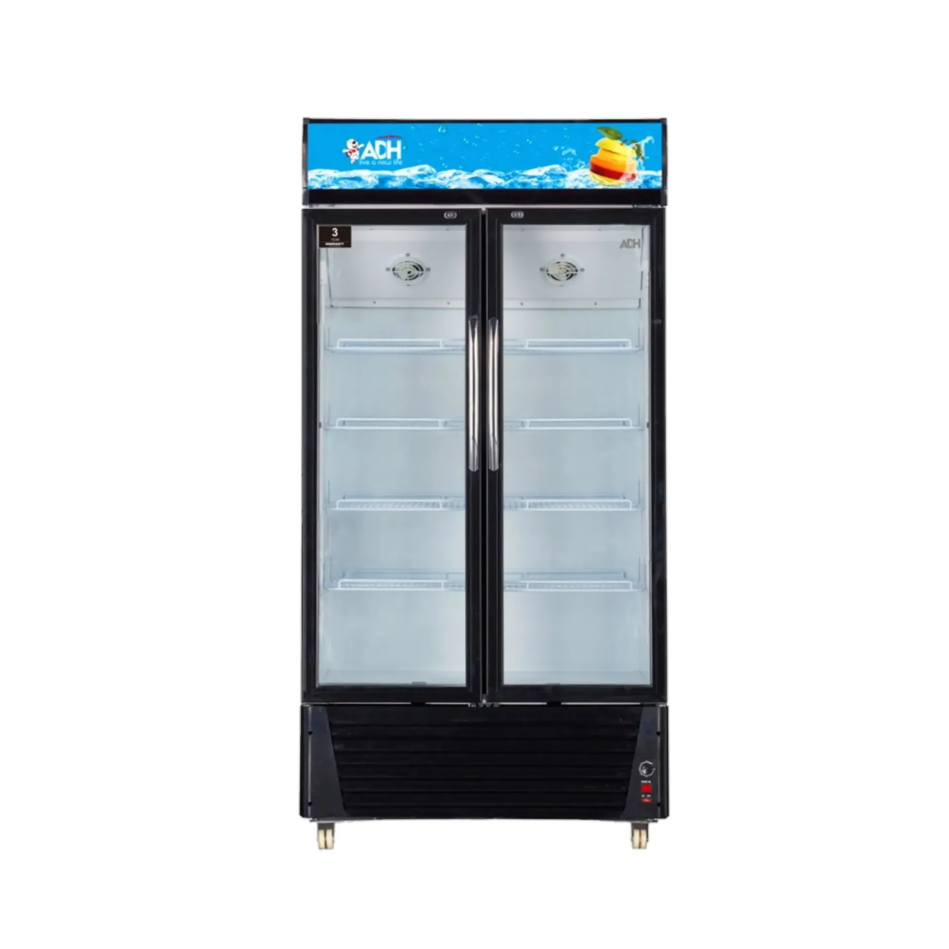 ADH Double Door Showcase Fridge 655L |AVC-350SC