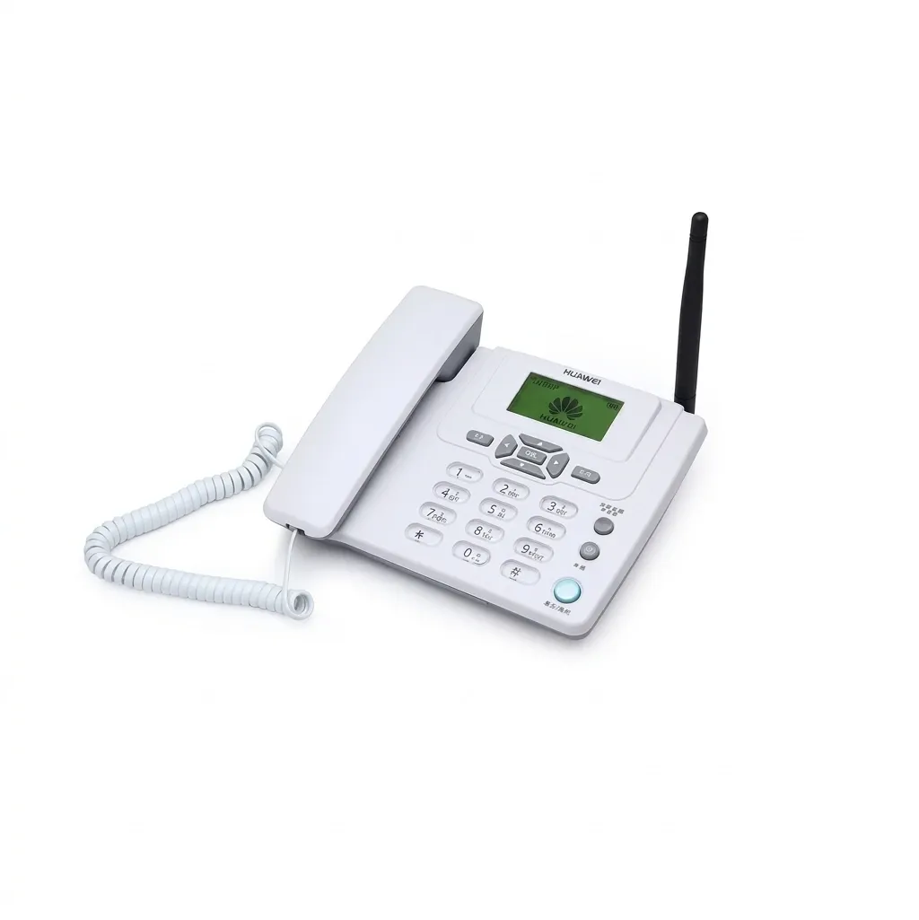 Huawei GSM FMP Fixed Wireless Table Desk Telephone |ETS-3125i GSM (White)