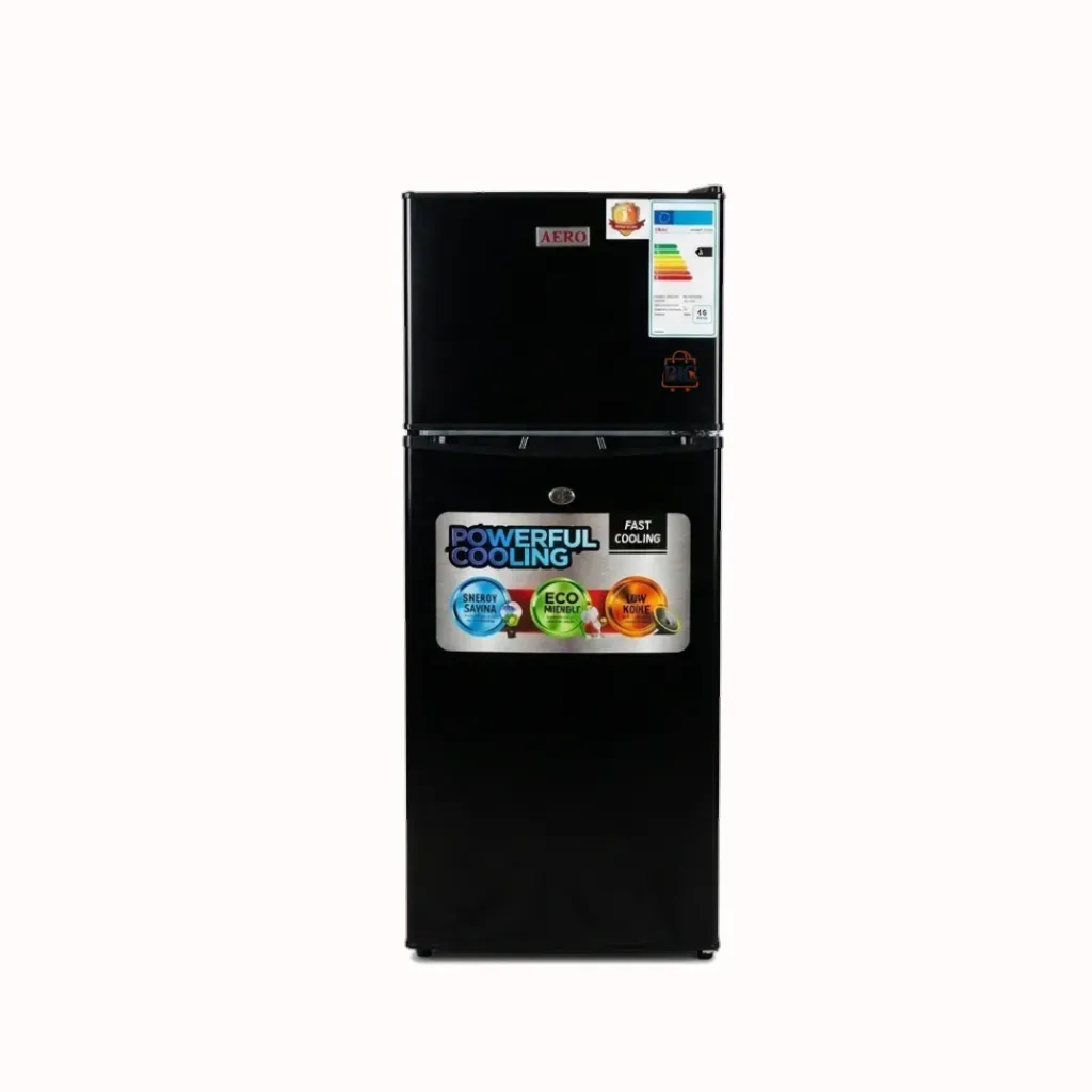 Aero Double Door Refrigerator 120L |ARD-120BLK & SLV