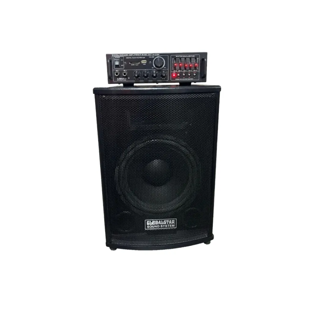 Globalstar 10 Inches Speaker With Amplifer