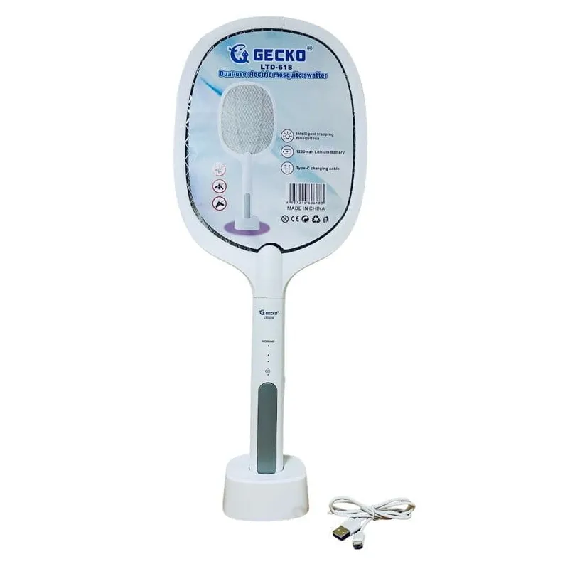 Gecko Rechargeable Ltd -618 Flying Magnificent – Rechargable Mosquito Swatter