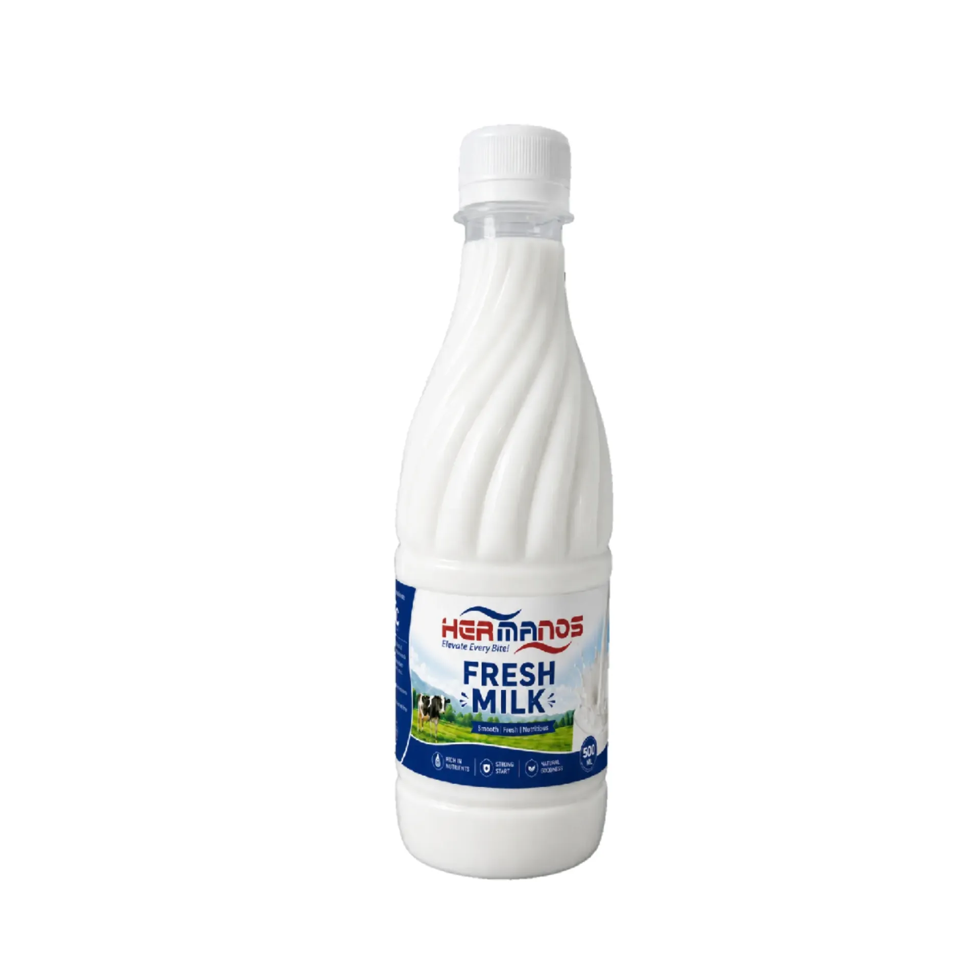 Hermanos Natural Fresh Milk 500Ml