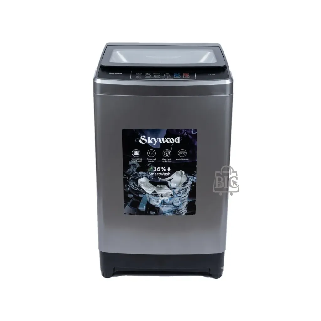 Skywood Automatic Top Load Washing Machine 12Kg |SKWM-TLB80