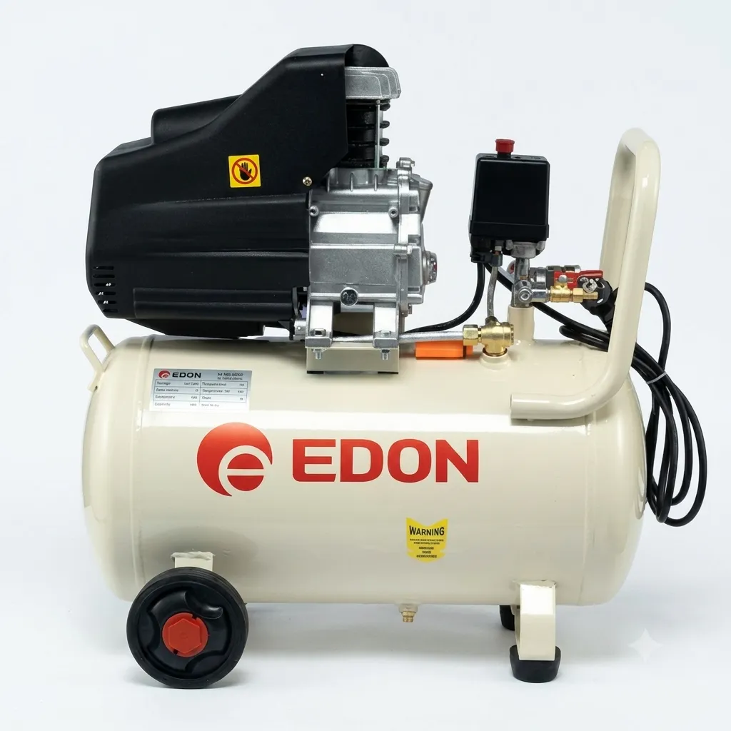 Edon Portable Direct Drive air Compressor Paint Machine With 50L Tank |AC1300-WP50L