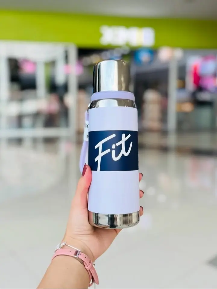 Fit Vacuum Flask (White)