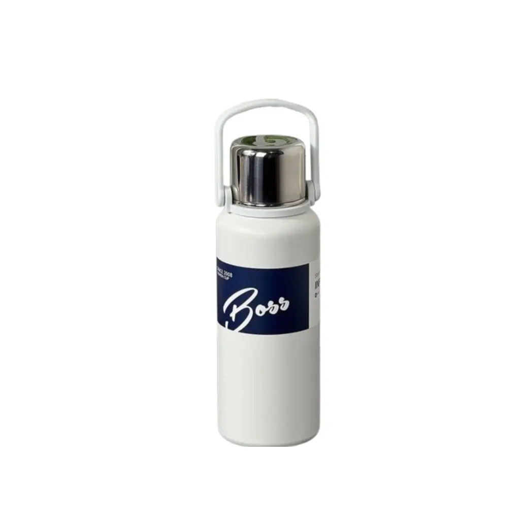 Boss Vacuum Flask (White)