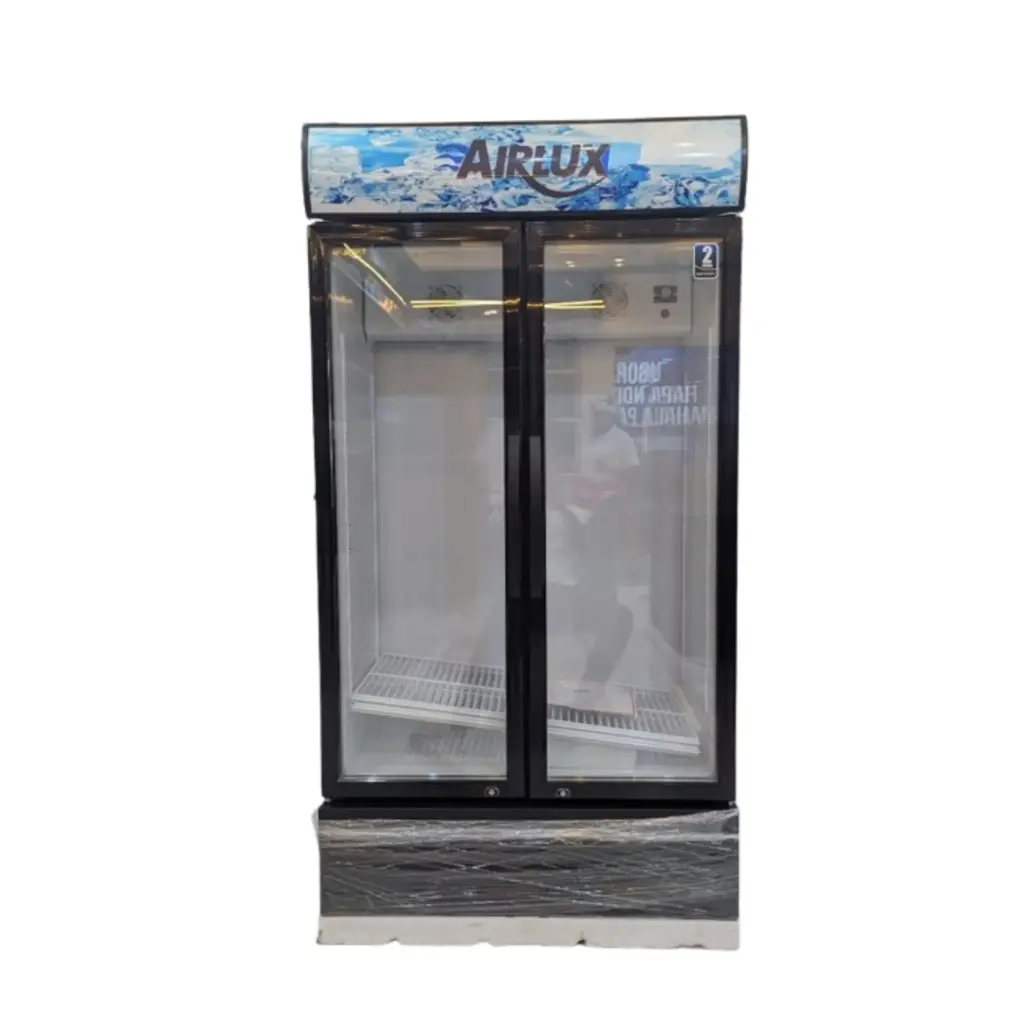 Airlux Double Doors Showcase Fridge 600L