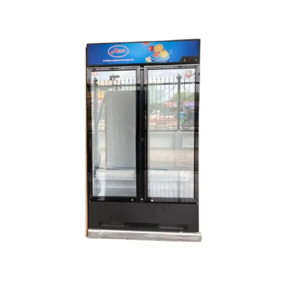 Aero 670L Double Doors Showcase Fridge |ABD-670