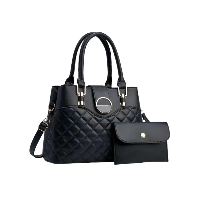 DJRM Classic Medium Sized Handbag (Black)