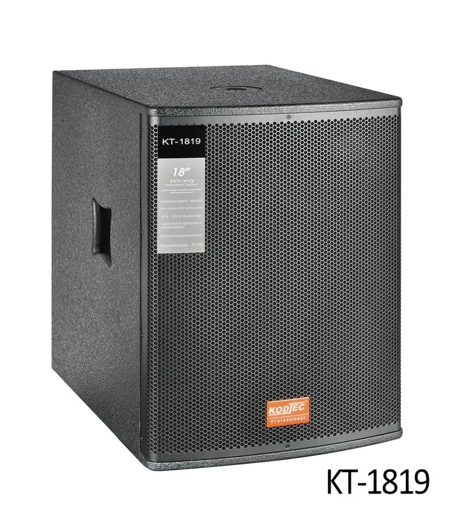 Kodtec Bass Speaker 18" Two Ways |KT 1819