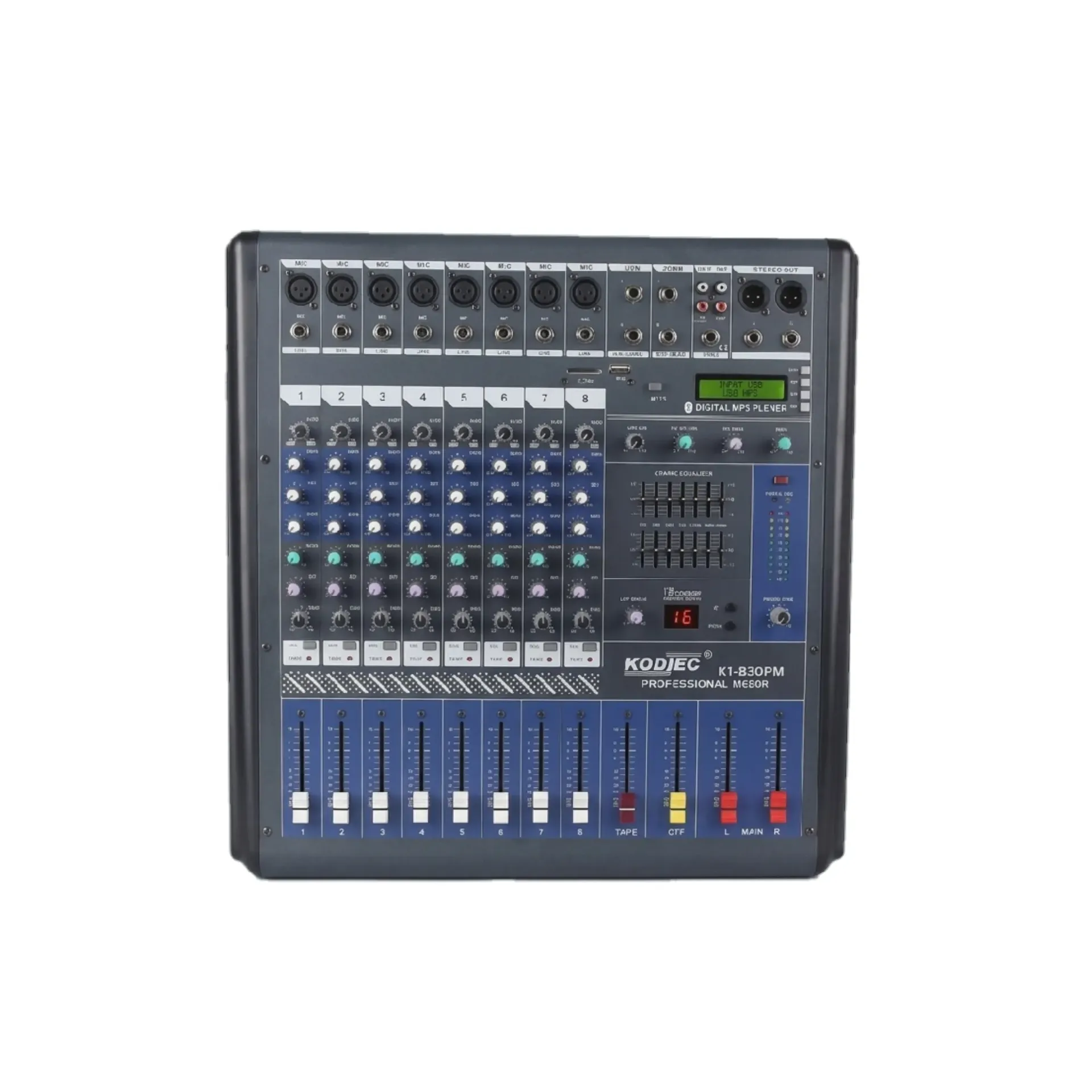 Kodtec 8 Ways Power Mixer | KT-830PM