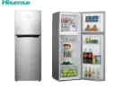 Hisense RD20-154L Fridge Top Freezer Titanium Silver H225TTS