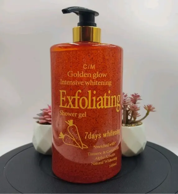 Golden Glow Intensive Whitening Exfoliating Shower Gel 1000ml