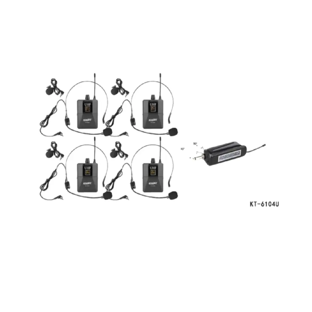 Kodtec Wireless Headset Microphone |KT-6104U