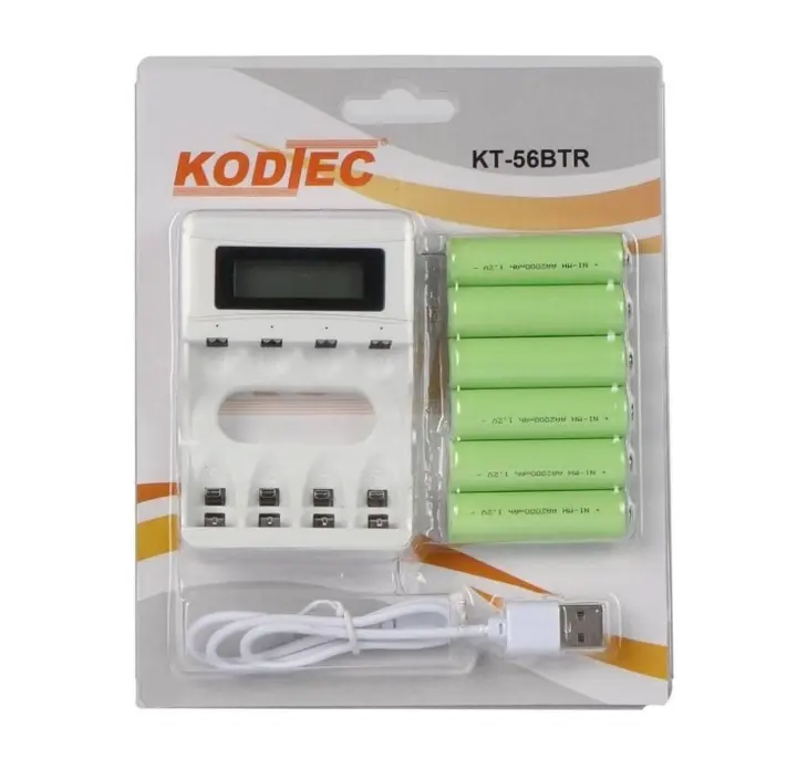 Kodtec Wireless Mic Charger and Battery Double A KT-56BTR