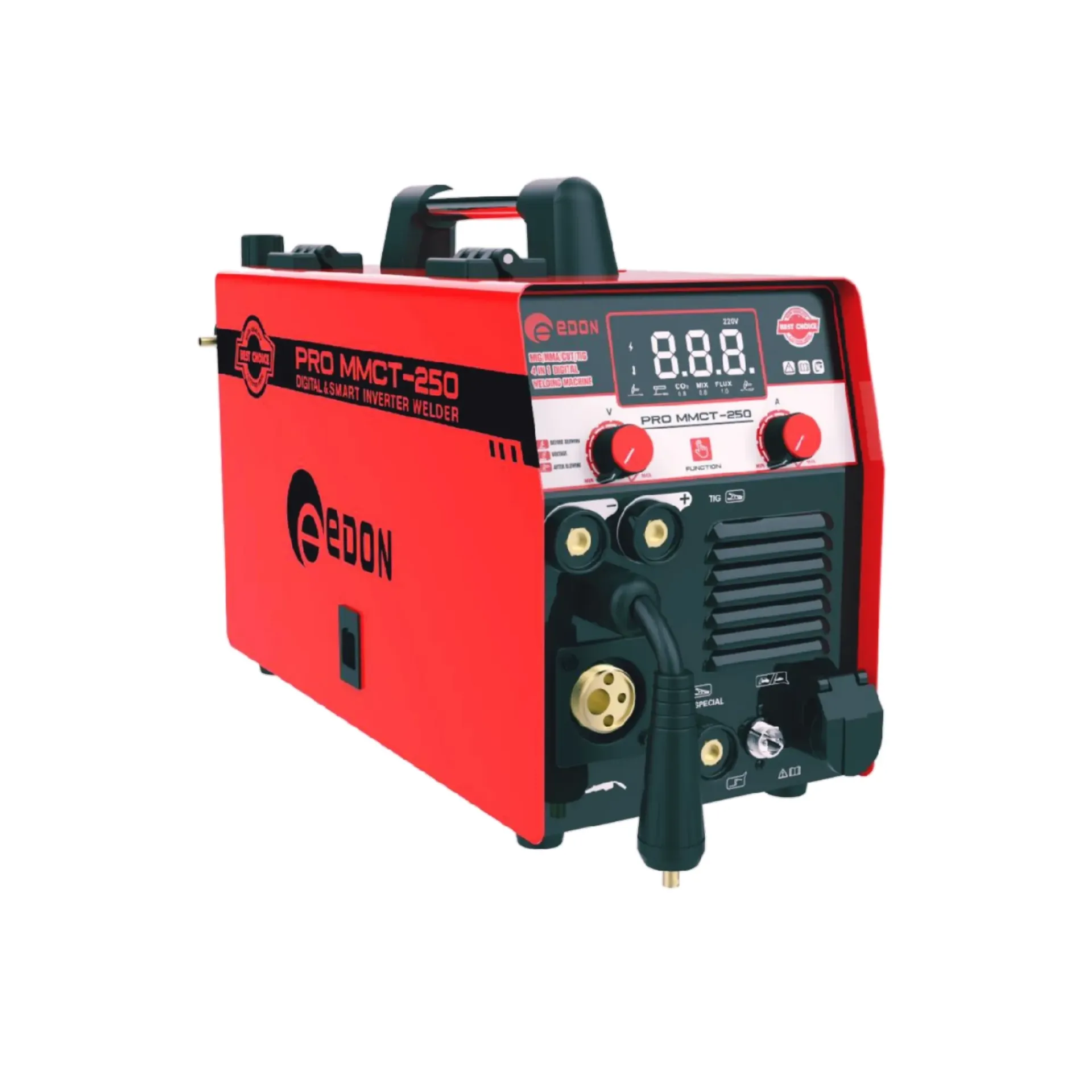 Edon Pro 4 in 1Welding Machine |MMCT-250   MIG/MMA/CUT/TIG