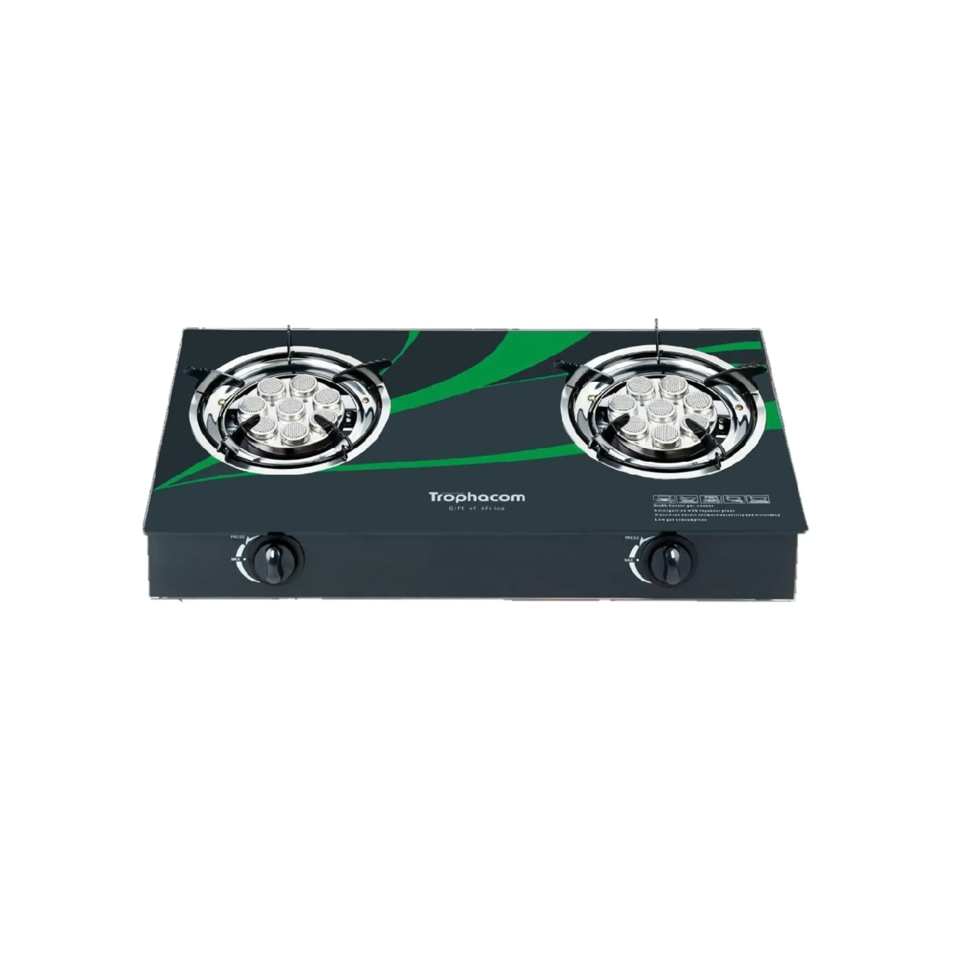 Trophacom Gas Stove 2 Burner