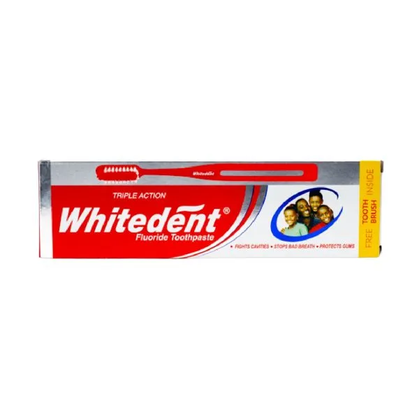 Whitedent Triple Action Toothpaste – 250g (5pc)