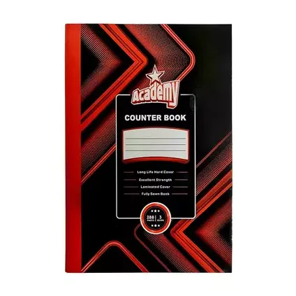 Academy Counter Book 3 Quire 288 Pages Regular
