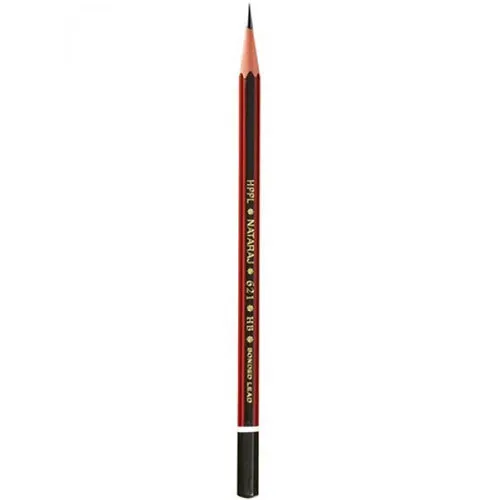 Black Nataraj 621 HB Pencil 12Pcs Pack